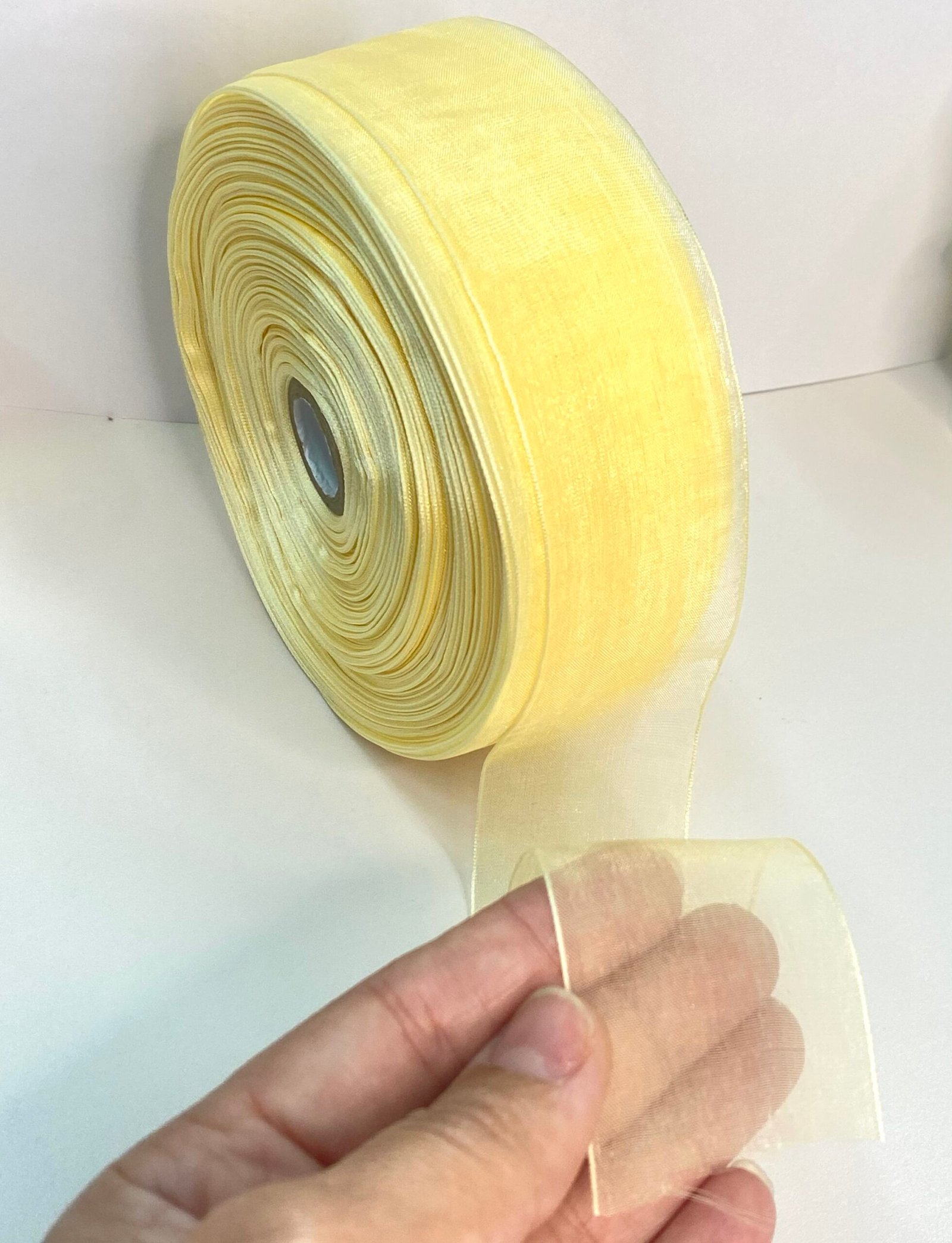 Fita organza sanding - 38mm -05mtrs