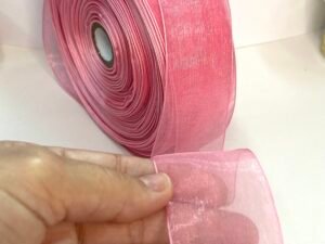 Fita organza sanding -38mm-05mtrs