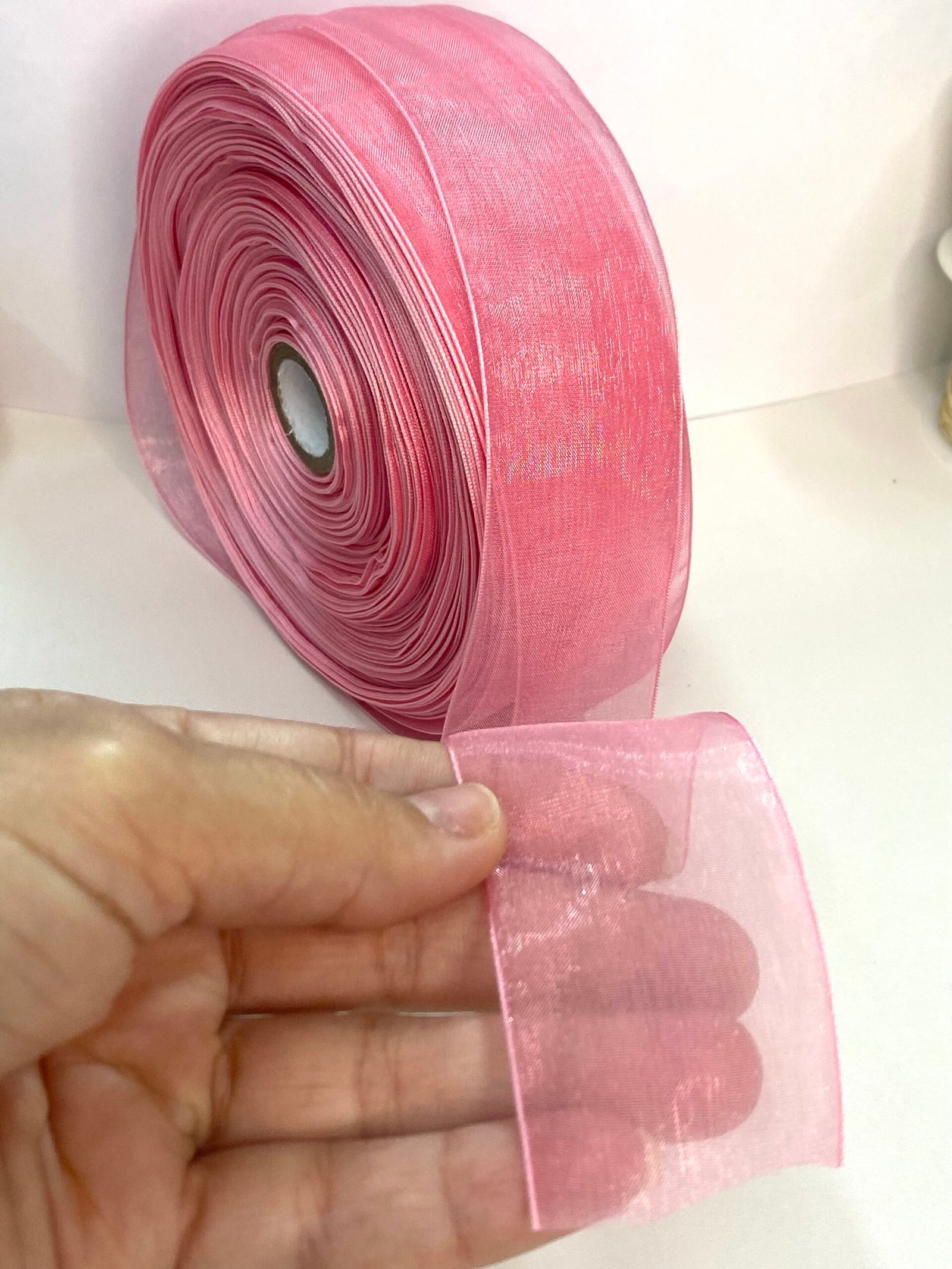 Fita organza sanding -38mm-05mtrs