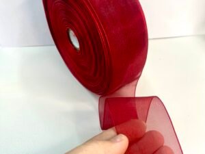 Fita organza sanding -38mm-05mtrs