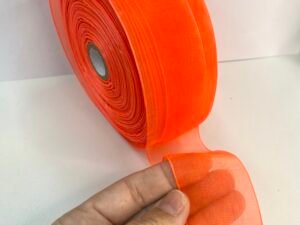 Fita organza sanding - 38mm -05mtrs