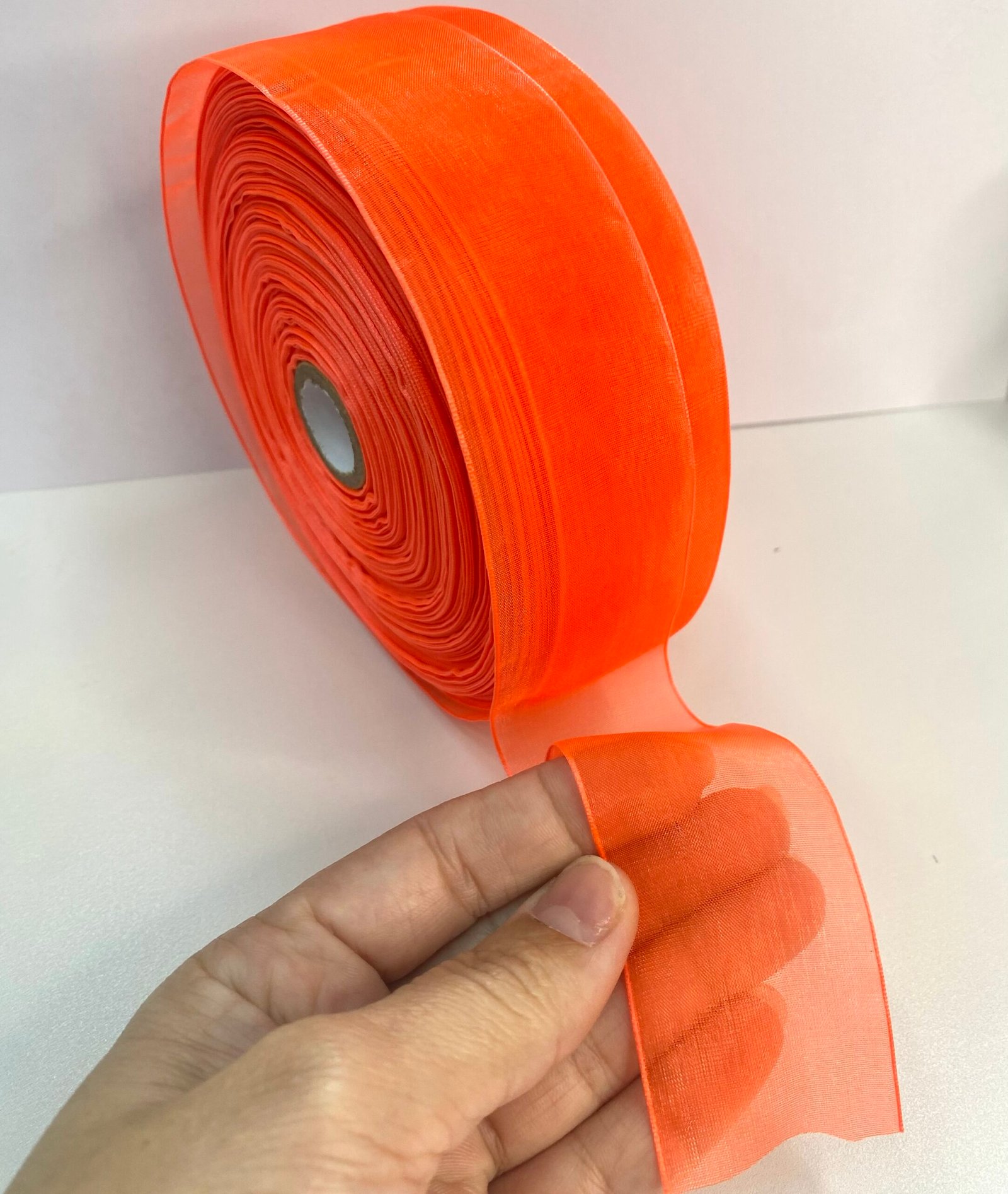 Fita organza sanding - 38mm -05mtrs