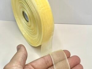 Fita organza sanding - 22mm -05mtrs