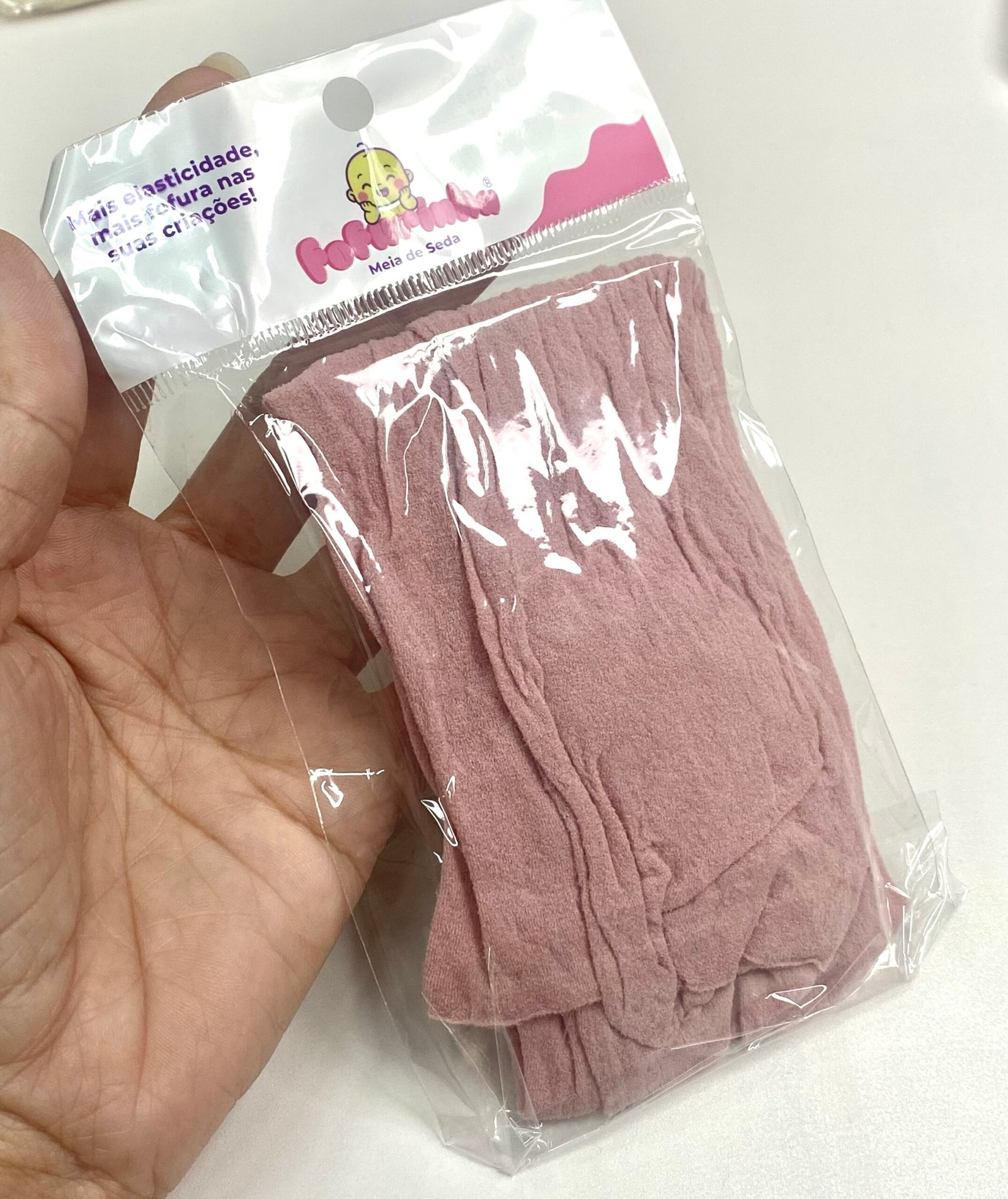 Meia Seda Fofurinha -01unid