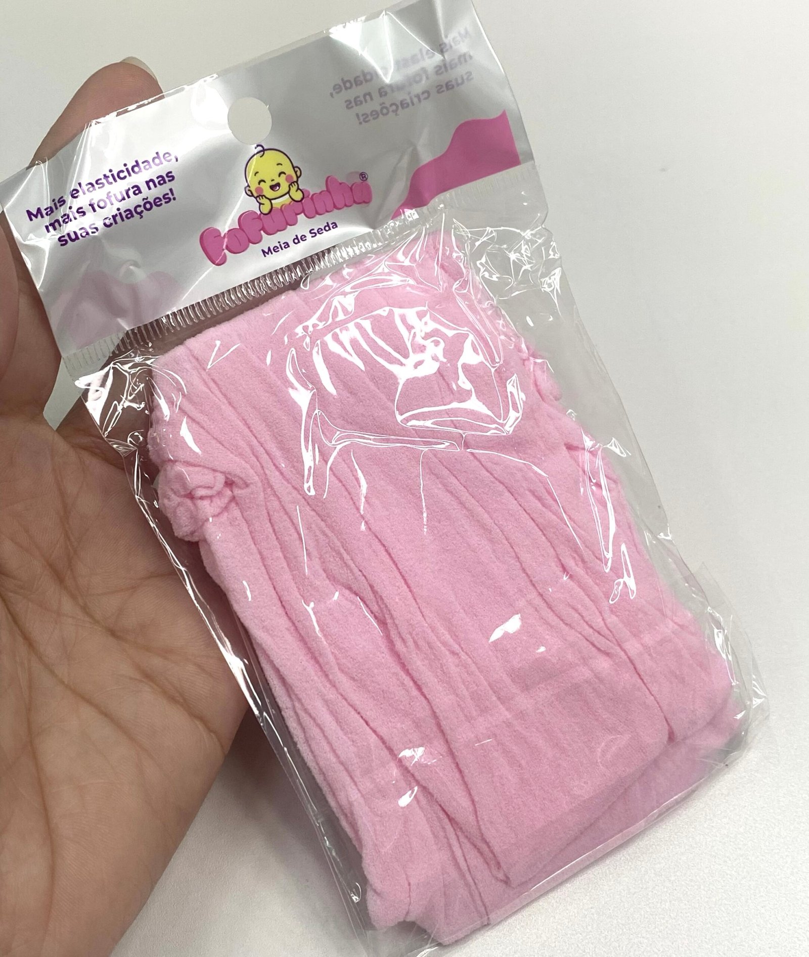 Meia Seda Fofurinha - 01unid