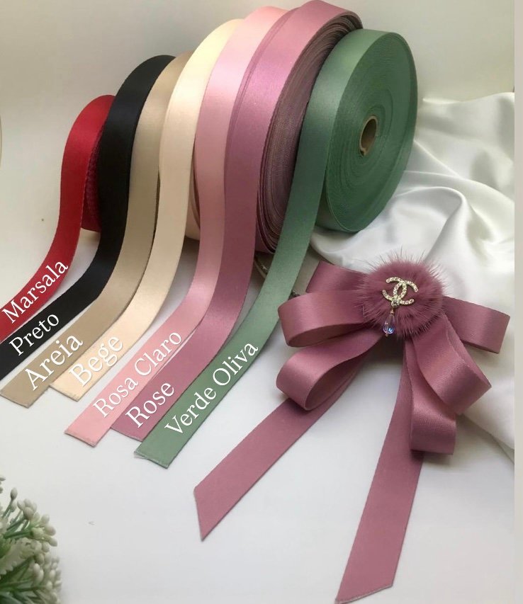 Fita Estruturada Acetinada - 01metro